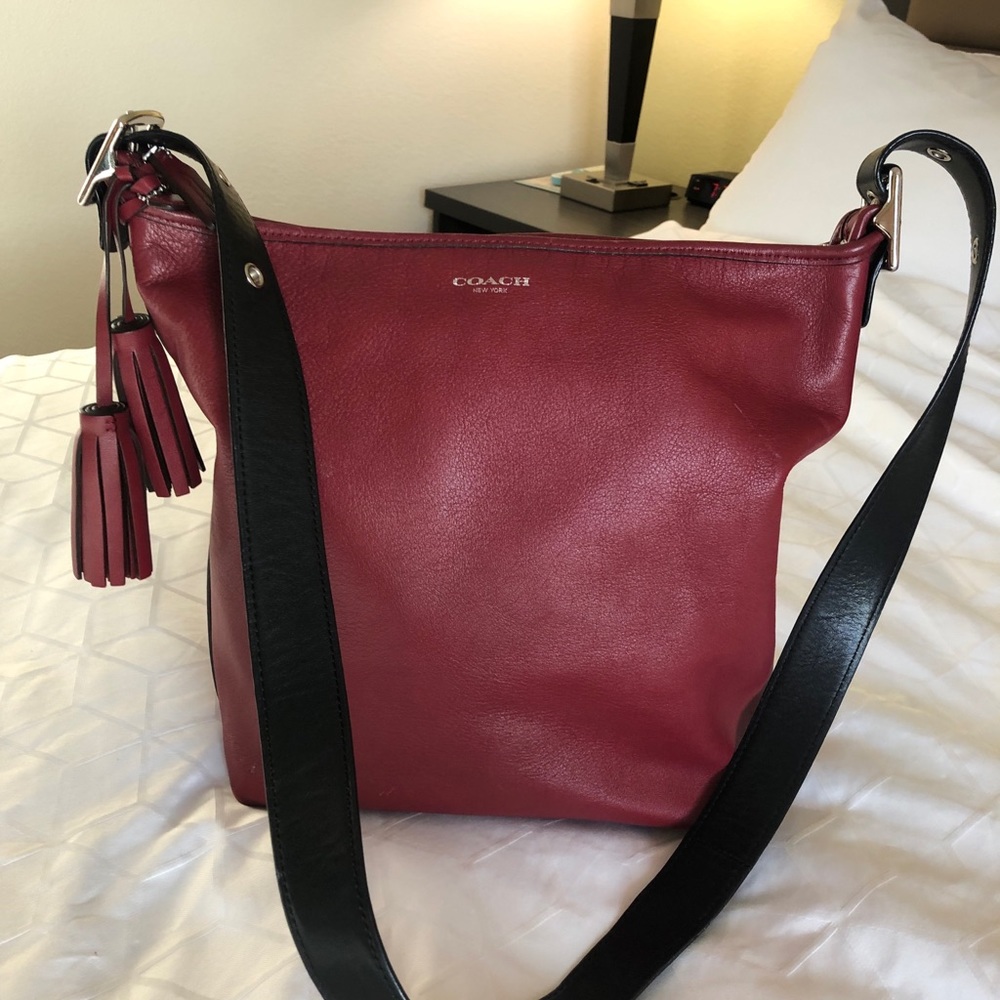 Coach Leather Medium Crossbody Bag